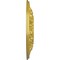 Ekena Millwork Valletta Ceiling Medallion (Fits Canopies up to 3 1/2"), 18"OD x 3 1/2"ID x 1"P, Rich Gold CM18VLRGS - alternate 3